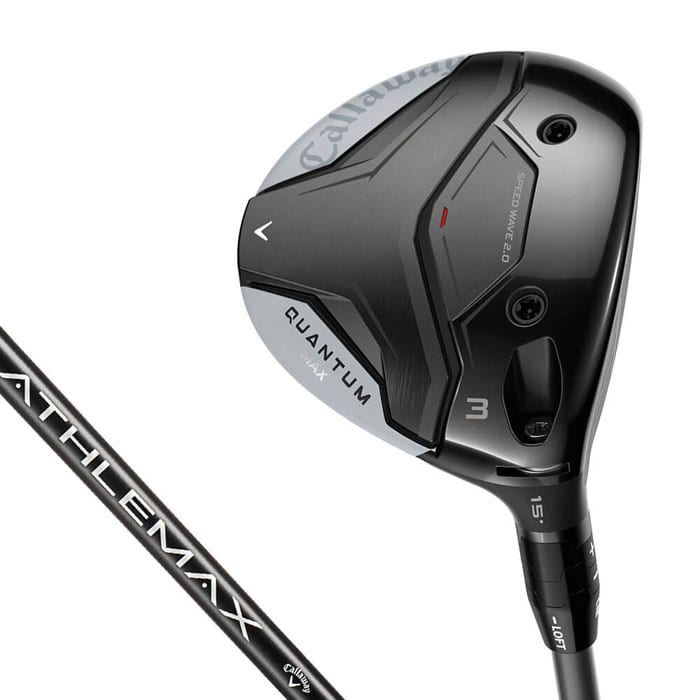 キャロウェイ　メンズ QUANTUM MAX クアンタム マックス フェアウェイウッド　ATHLEMAX 50 シャフト [2026年モデル] 有賀園 ゴルフ