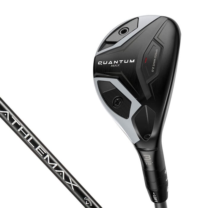キャロウェイ　メンズ QUANTUM MAX クアンタム マックス ユーティリティ　ATHLEMAX カーボンシャフト [2026年モデル] 有賀園 ゴルフ