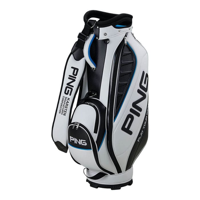 PING ピン　エクストラライト キャディバッグ CB-U2505 38653-01 WHITE  有賀園 ゴルフ