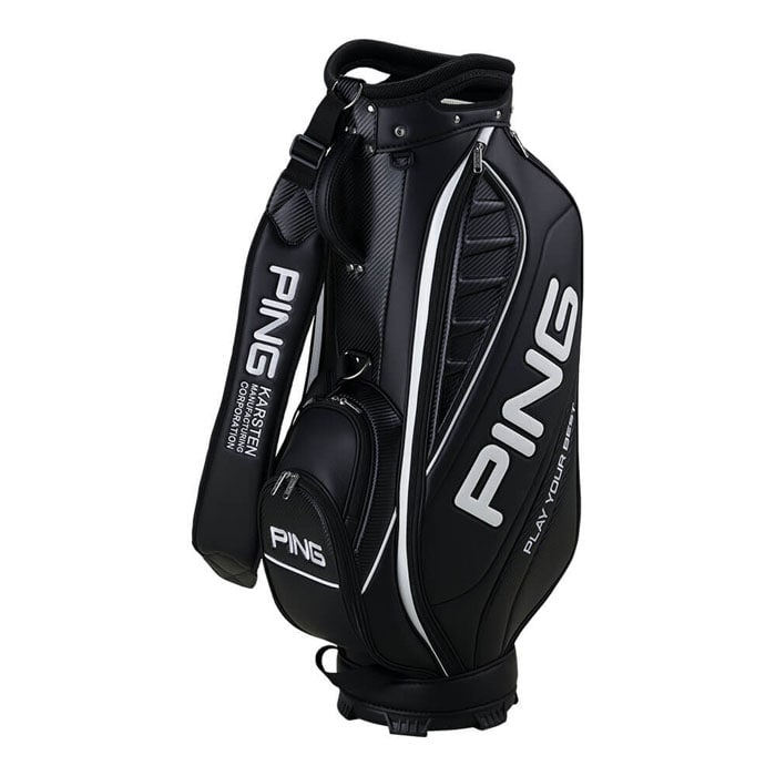PING ピン　エクストラライト キャディバッグ CB-U2505 38653-02 BLACK  有賀園 ゴルフ