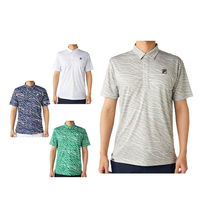 フィラ　メンズ 半袖 ポロシャツ 744-678Y ゴルフウェア [2025年春夏モデル] 特価 有賀園 ゴルフ