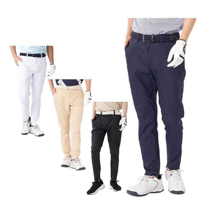 フィラ　メンズ ツイル 9分丈 テーパード パンツ 745-300 ゴルフウェア [2025年春夏モデル] 特価 有賀園 ゴルフ