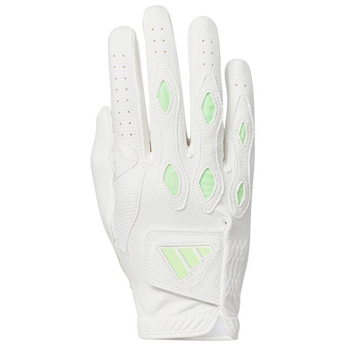 アディダス　メンズ MULTIFIT マルチフィット 24 右手用 ゴルフグローブ IKL21 IN6692 ホワイト/グリーンスパーク [2024年モデル]