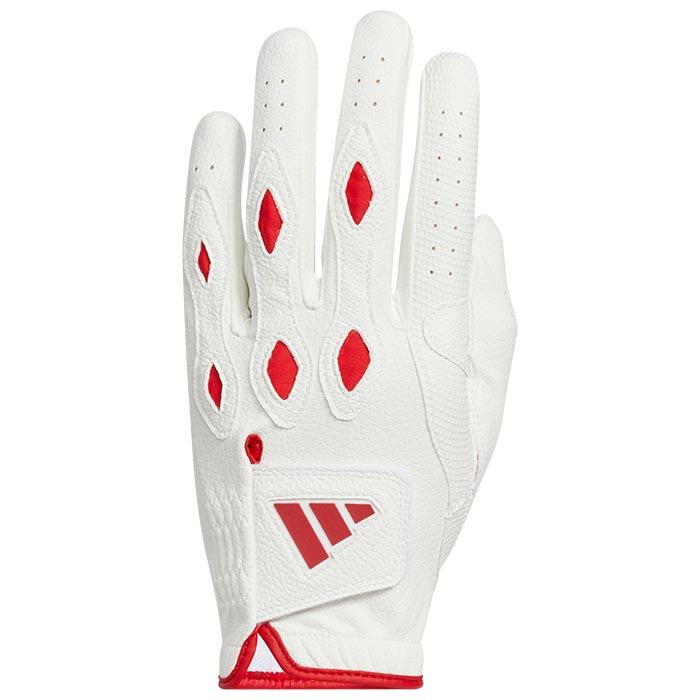 アディダス　メンズ MULTIFIT マルチフィット 24 ゴルフグローブ IKL21 IN6694 ホワイト/ブライトレッド [2024年モデル]