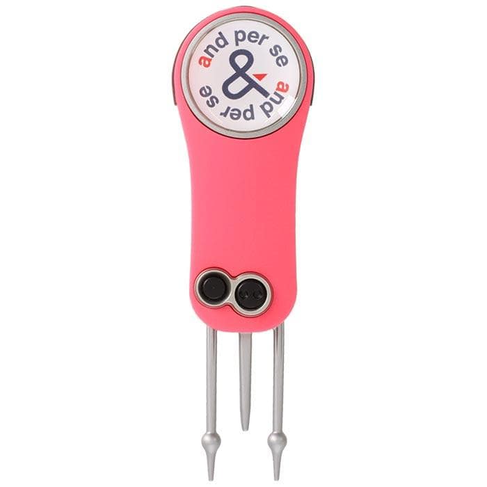 アンパスィ ユニセックス マーカー付き ワンプッシュオープン型 グリーンフォーク AUA0008 43 ピンク [2024年モデル]