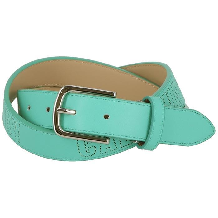 キャロウェイ　レディース ロゴパンチング ベルト C24192202 1130 ライトグリーン [2024年モデル] 特価