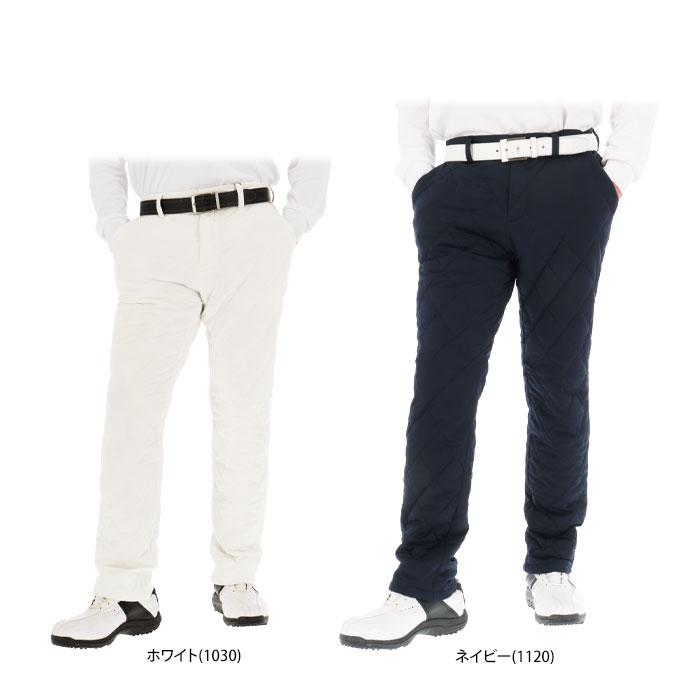 キャロウェイ　メンズ 撥水 防風 ロゴ刺繍 キルティング 中綿入り スターストレッチ ロングパンツ C24226120 [2024年秋冬モデル] 特価