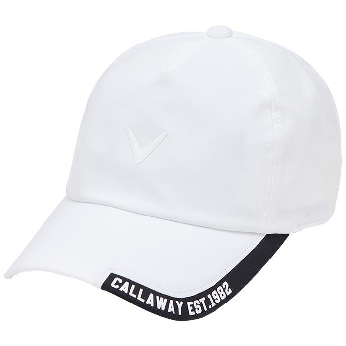 キャロウェイ　メンズ ロゴデザイン アスレジャースタイル キャップ C24291101 1030 ホワイト [2024年モデル] 特価