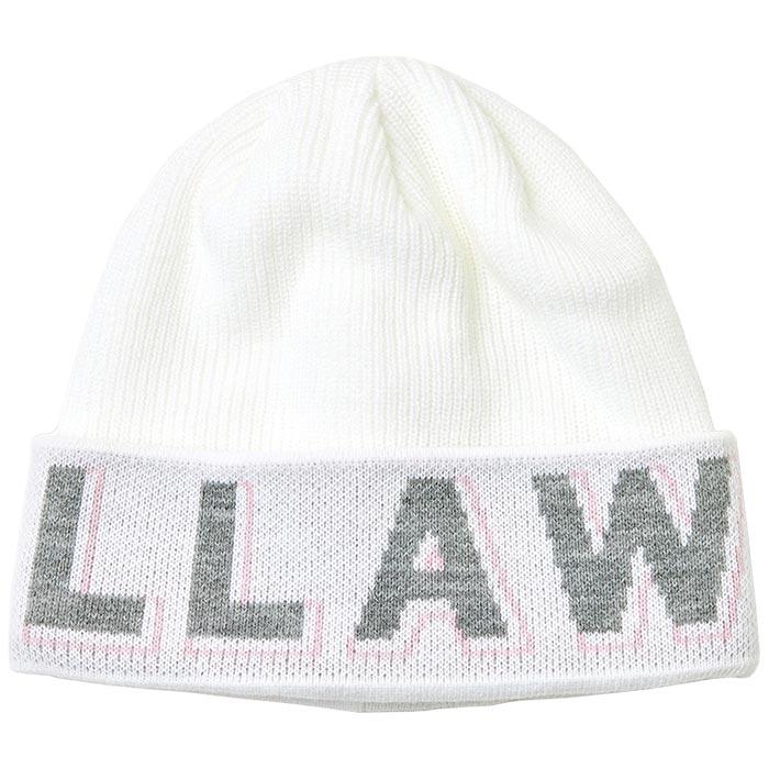 キャロウェイ　レディース ロゴデザイン ビーニー C24291220 1030 ホワイト [2024年秋冬モデル] 特価