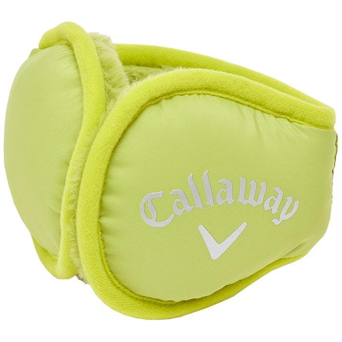 キャロウェイ　レディース ロゴプリント イヤーマフ C24298203 1130 ライトグリーン [2024年秋冬モデル] 特価