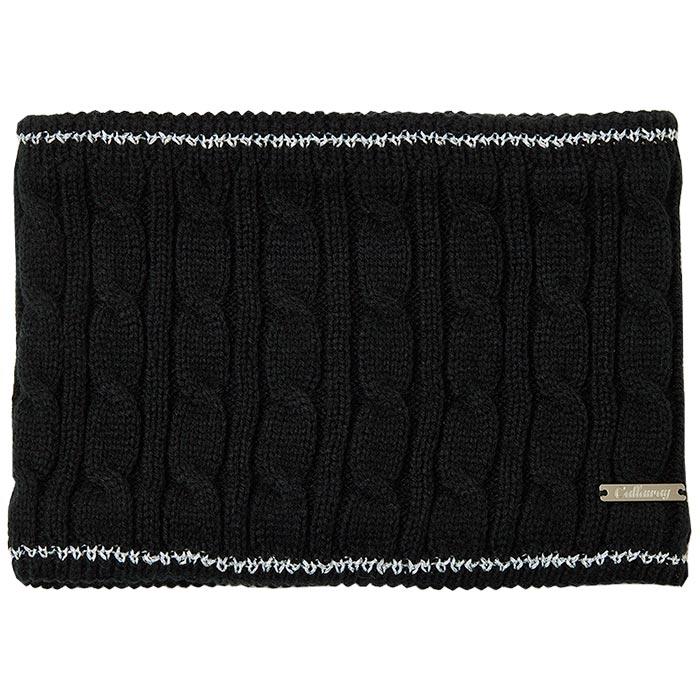 キャロウェイ　レディース ケーブル編み シルバーライン ネックウォーマー C24298207 1010 ブラック [2024年秋冬モデル] 特価