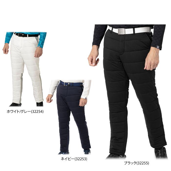 ゴルフウェア　フットジョイ メンズ 防風 裏起毛 中綿 生地切替 ストレッチ ロングパンツ FJ-F24-P05 [2024年秋冬モデル] 特価