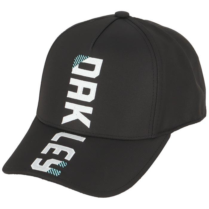 オークリー　メンズ VERTICAL CAP 24.0 ロゴ刺繍 キャップ FOS901717 02E ブラックアウト [2024年モデル]