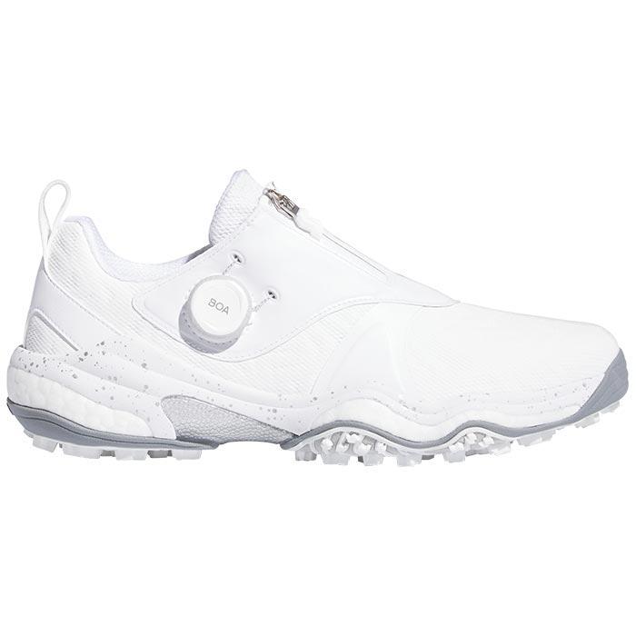 アディダス　メンズ CODECHAOS BOA 25 コードカオス 25 ボア スパイクレス ゴルフシューズ NKZ93 ID8605 フットウェアホワイト/シルバーメタリック/グレーツー [2024年モデル]