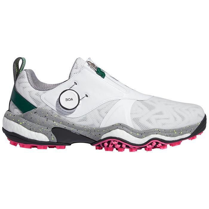 アディダス　メンズ CODECHAOS BOA 25 コードカオス 25 ボア スパイクレス ゴルフシューズ NKZ93 IG8705 フットウェアホワイト/コアブラック/カレッジグリーン [2024年モデル] 有賀園 ゴルフ