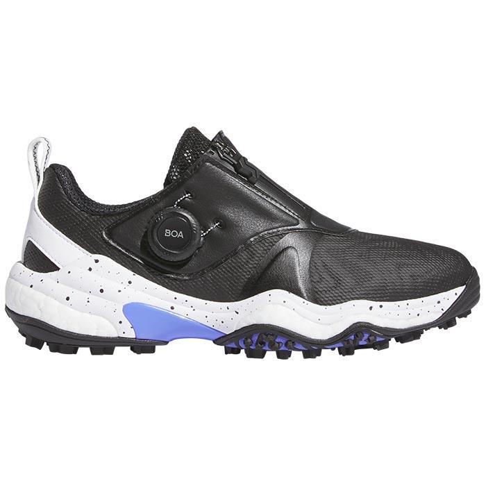 アディダス　レディース W CODECHAOS BOA 25 コードカオス 25 ボア スパイクレス ゴルフシューズ NKZ95 IG8749 コアブラック/フットウェアホワイト/コバルトブルー [2024年モデル]