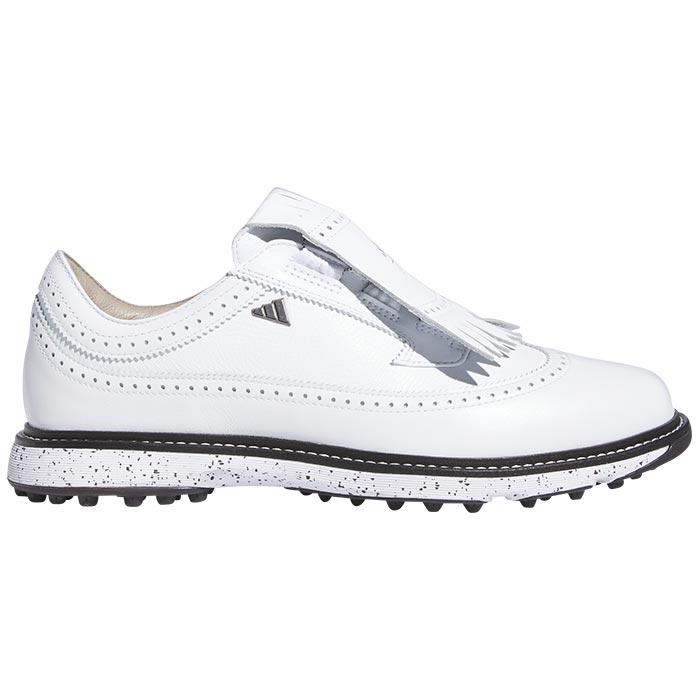 アディダス ユニセックス MC87 BOA ボア スパイクレス ゴルフシューズ NJY49 IH4819 フットウェアホワイト/アイアンメタリック/コアブラック [2024年モデル]