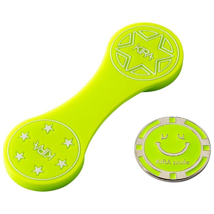 キャスコ KIRA キラ シリコン クリップマーカー KICM-2418 ライム [2024年モデル]