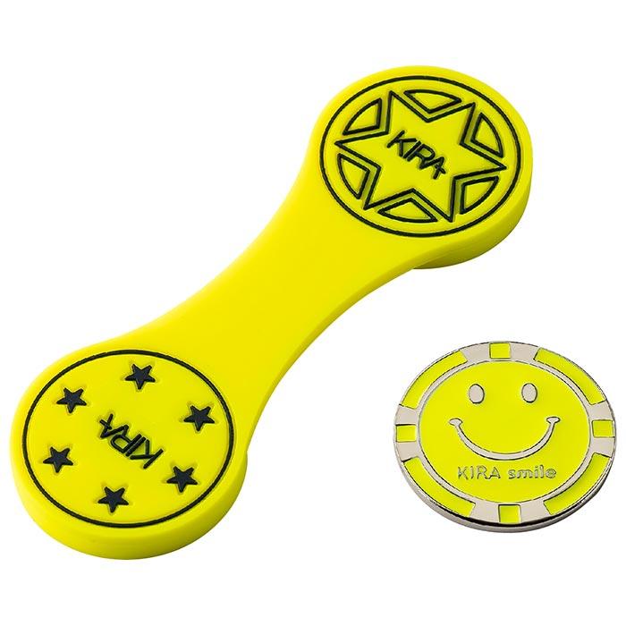 キャスコ KIRA キラ シリコン クリップマーカー KICM-2418 イエロー [2024年モデル]