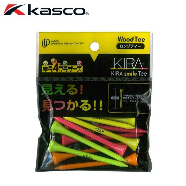 キャスコ KIRA キラ スマイル ウッド ティー ロング 70mm(10本入り)