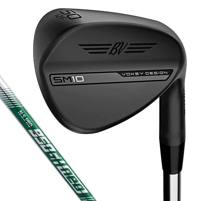 タイトリスト　ボーケイデザイン SM10 スピンミルド10 ジェットブラック仕上げ ウェッジ　N.S.PRO 950GH neo スチールシャフト ゴルフクラブ [2024年モデル] 特価