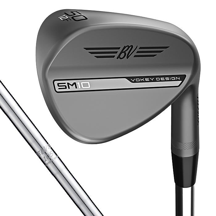 タイトリスト　ボーケイデザイン SM10 スピンミルド10 All-New ニッケル仕上げ ウェッジ　BV105 スチールシャフト ゴルフクラブ [2024年モデル] 特価