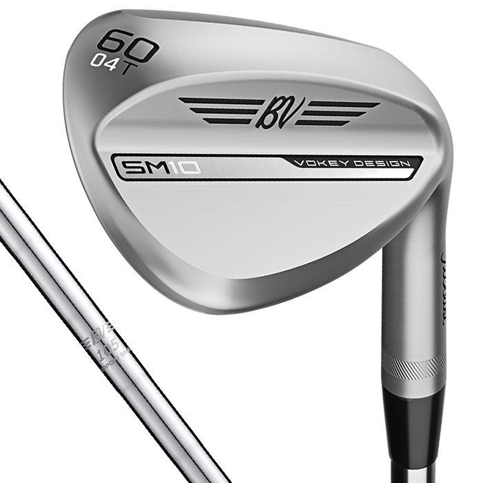 タイトリスト　ボーケイデザイン SM10 スピンミルド10 ツアークローム仕上げ ウェッジ 58～62°　BV105 スチールシャフト ゴルフクラブ [2024年モデル] 特価