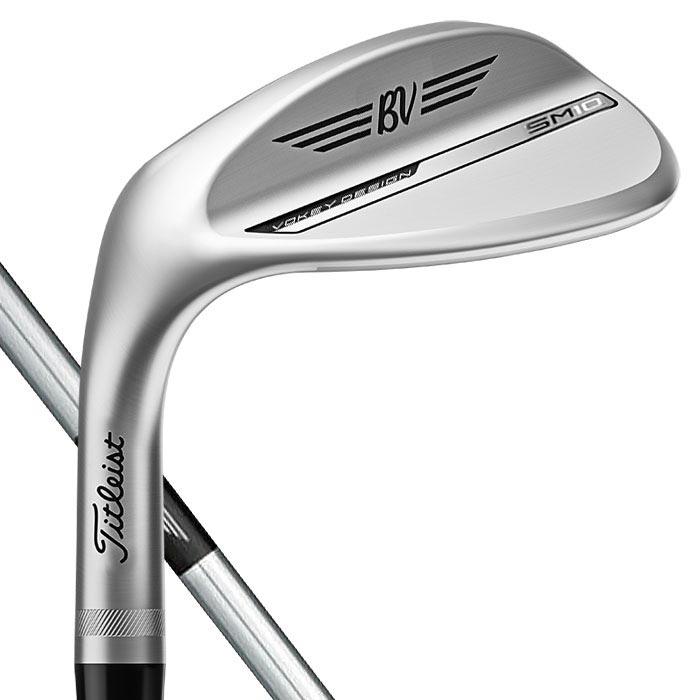 タイトリスト　ボーケイデザイン SM10 スピンミルド10 ツアークローム仕上げ ウェッジ 左用・レフティ　ダイナミックゴールド スチールシャフト ゴルフクラブ [2024年モデル] 特価