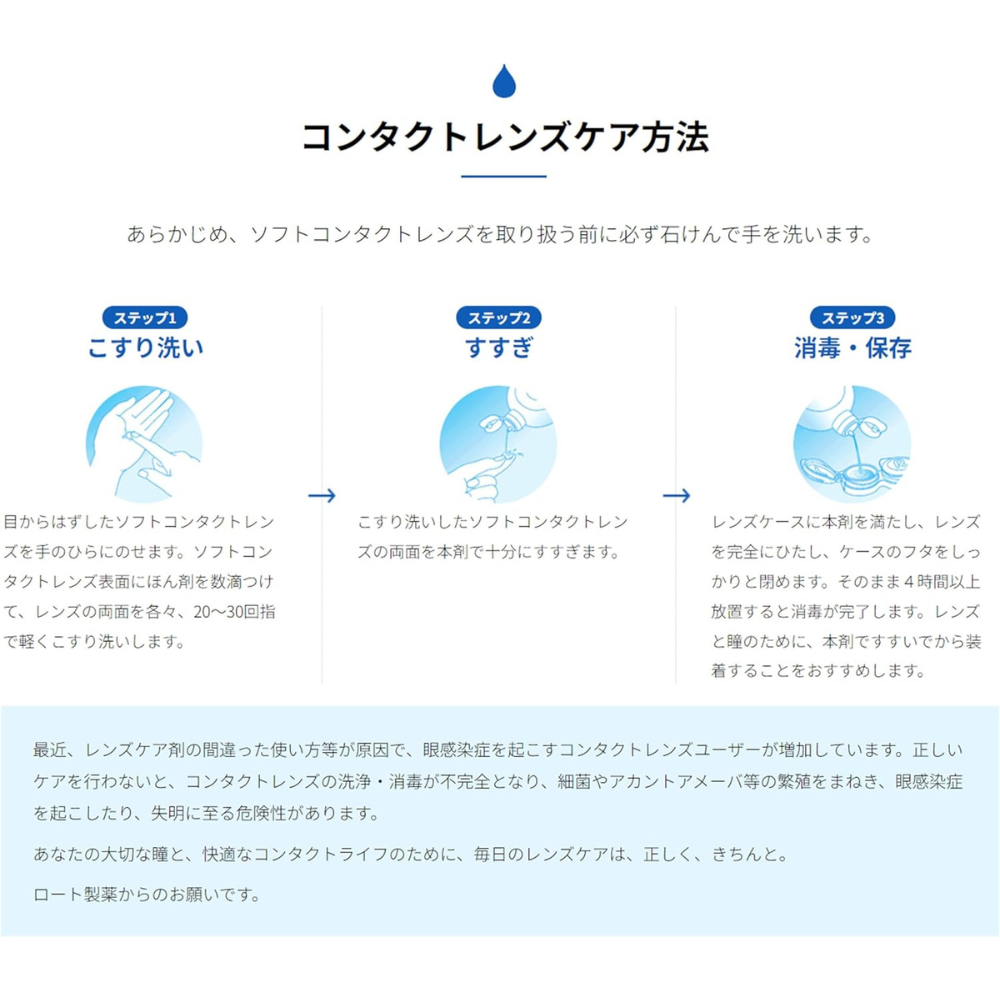 ロート Cキューブ ソフトワン モイスト a (500mL×1本) 6箱