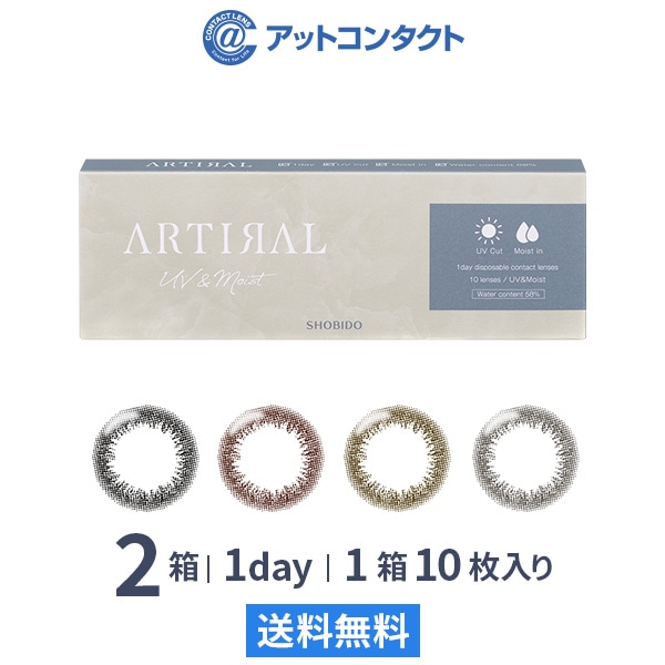 アーティラルワンデー 58UVM 10枚 2箱
