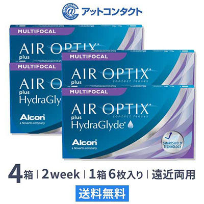 エアオプティクス プラス ハイドラグライド マルチフォーカル(遠近両用) 4箱
