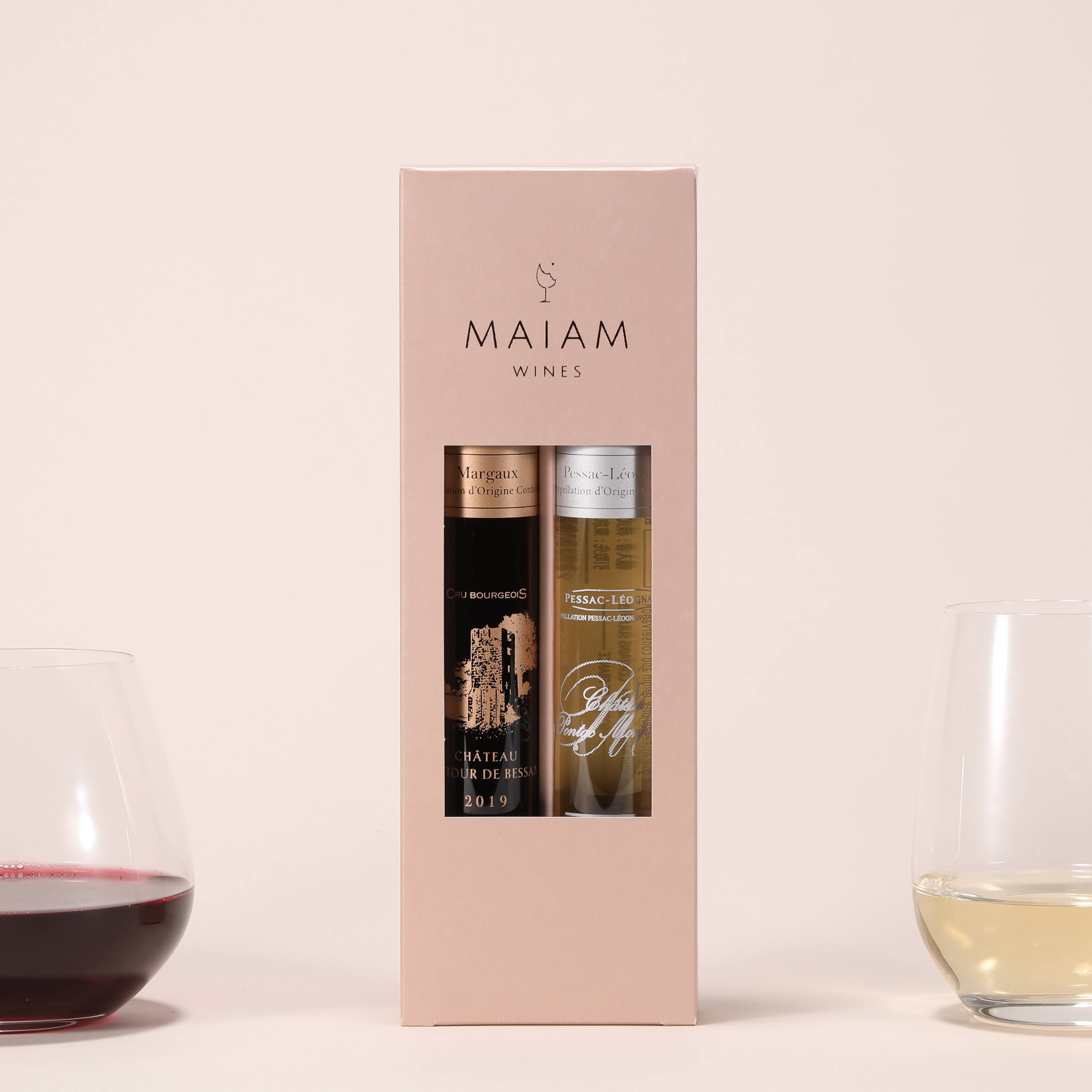ワイン 100ml 赤白 ２本セット ボルドー: MAIAM WINES ANA Mall店｜ANA