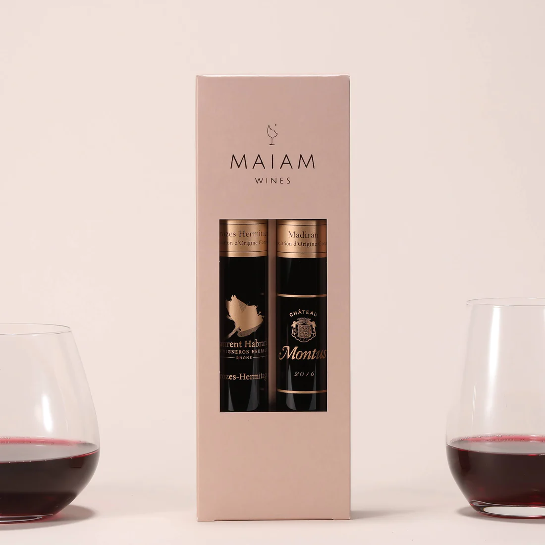 ワイン 100ml フランス 赤ワイン ２本セット: MAIAM WINES ANA Mall店