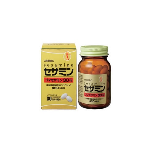 オリヒロ　セサミン　ゴマセサミン30mg　【30日分】　(60粒)　※軽減税率対象商品