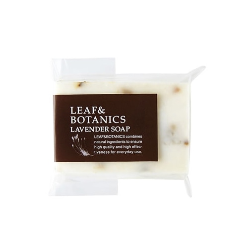 松山油脂　リーフ＆ボタニクス　LEAF＆BOTANICS　オーガニック　マザーソープ　ラベンダー　(90g)　石けん