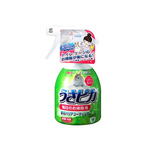 ジェックス うさピカ 毎日のお掃除用 (300mL) うさぎ・小動物用 消臭