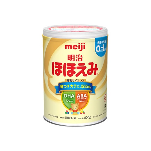 明治 ほほえみ 大缶 (800g) 0ヵ月-1歳頃 乳児用粉ミルク 調製粉乳