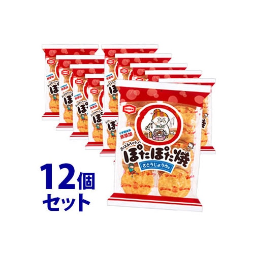 《セット販売》　亀田製菓 ぽたぽた焼 (20枚入)×12個セット せんべい お菓子　※軽減税率対象商品