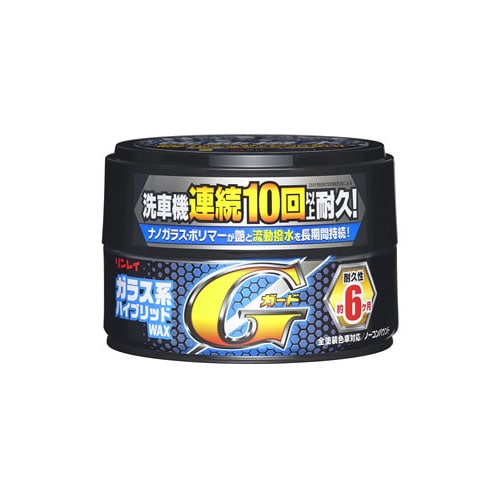 リンレイ ガラス系ハイブリッドWAX Gガード固形 (180g) 車用