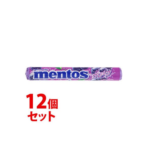 セット販売》 クラシエ メントス グレープ (37.5g)×12個セット ※軽減税率対象商品: ツルハグループe-shop ANA Mall店｜ANA  Mall｜マイルが貯まる・使えるショッピングモール