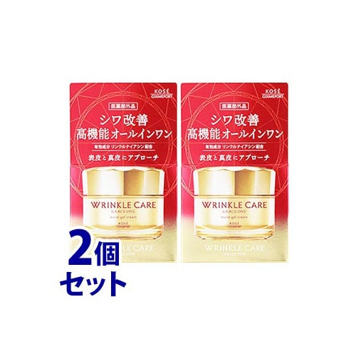 《セット販売》　コーセー グレイスワン リンクルケア モイストジェルクリーム (100g)×2個セット オールインワン　【医薬部外品】