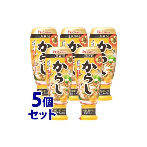 セット販売》 ハウス食品 ねりからし 大容量 (175g)×5個セット カラシ 薬味 ※軽減税率対象商品: ツルハグループe-shop ANA  Mall店｜ANA Mall｜マイルが貯まる・使えるショッピングモール