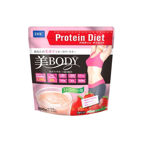 DHC プロティンダイエット 美Body ストロベリー味 (300g) ダイエットドリンク プロテイン　※軽減税率対象商品