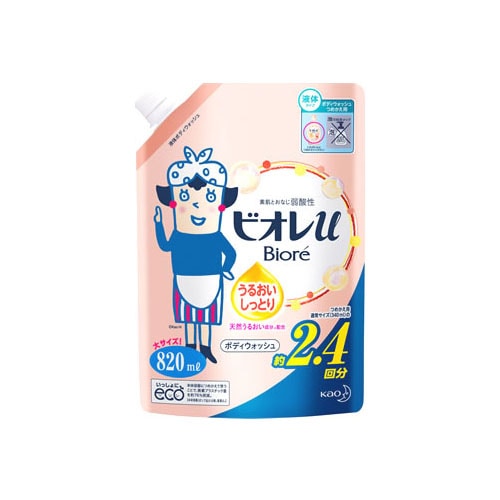 花王 ビオレu うるおいしっとり つめかえ用 (820mL) 詰め替え用 ボディ