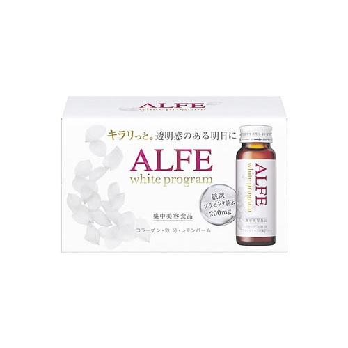 大正製薬 アルフェ ホワイトプログラム ドリンク W (50mL×10本) 清涼