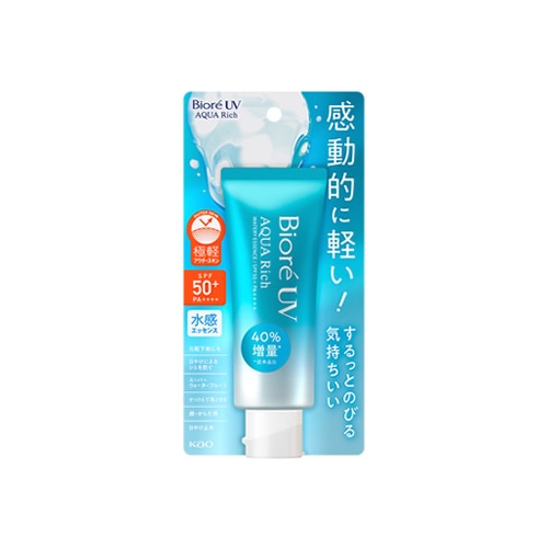 花王 ビオレ UV アクアリッチ ウォータリーエッセンス SPF50+ PA++++