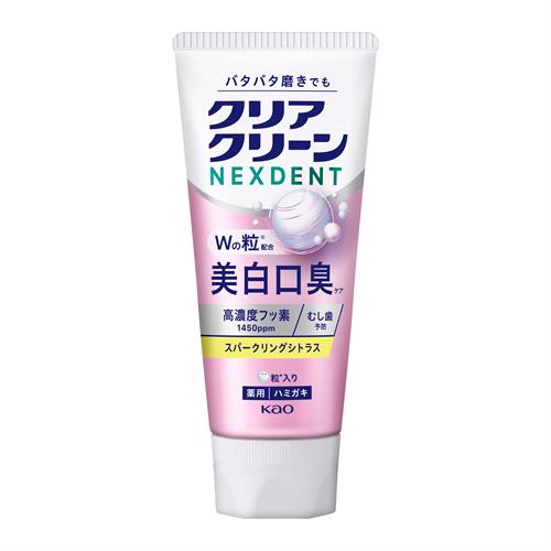 花王 クリアクリーンNEXDENT 美白口臭 スパークリングシトラス