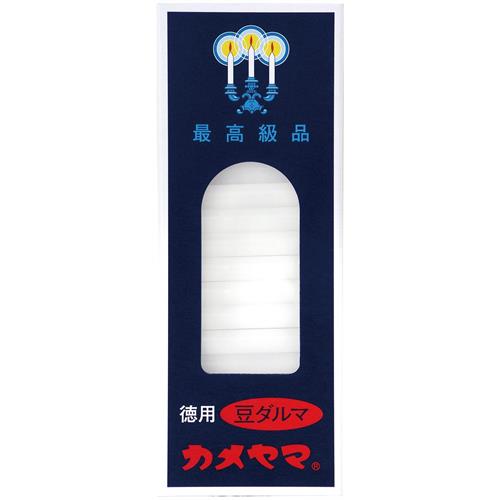 カメヤマ 小ローソク 徳用豆ダルマ (約126本) ろうそく 仏具