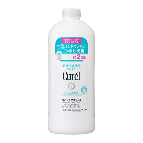 花王　キュレル　泡ハンドウォッシュ　つめかえ用　(450mL)　詰め替え用　curel　【医薬部外品】