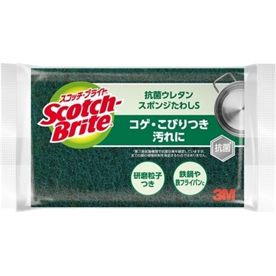 住友スリーエム スコッチ・ブライト S-21KS 抗菌ウレタンスポンジ たわしS (1個)